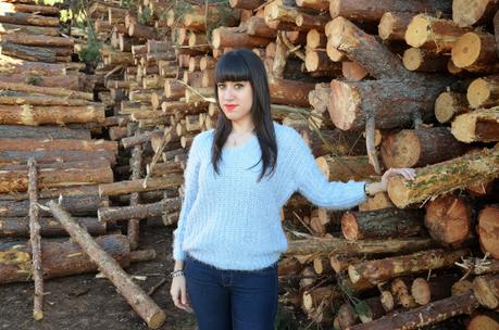 Mi oversize de angora!!!