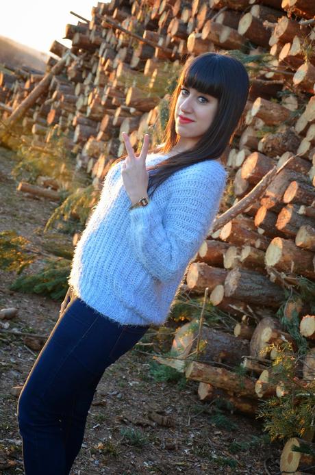 Mi oversize de angora!!!