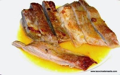 Octavo menú semanal para cenas