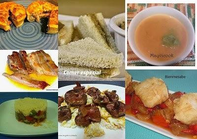 Octavo menú semanal para cenas