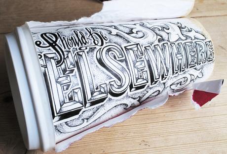 Lettering en objetos del día a día