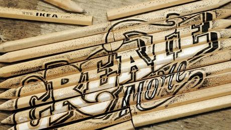 Lettering en objetos del día a día