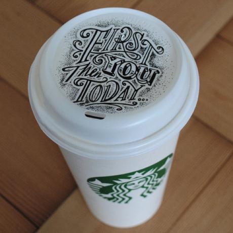 Lettering en objetos del día a día