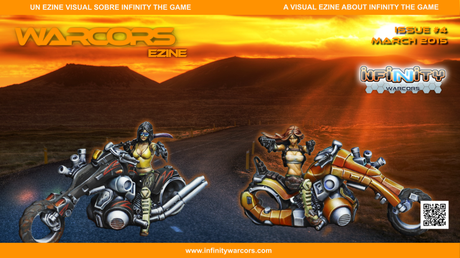 Warcors Ezine 4 listo para descargar y noticias del Army de Infinity