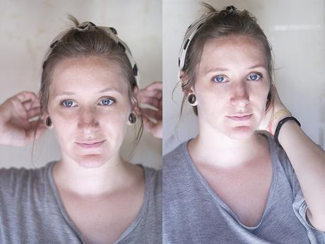 Como relleno mis cejas sin parecen un Sim. antes y despues cejas rellenas rubia