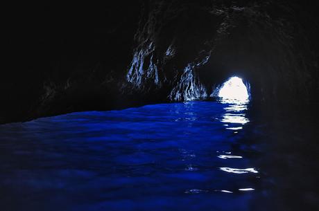 Blue waters of Grotta Azzurra