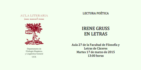 Irene Gruss en Letras