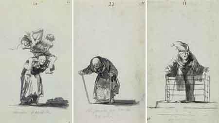 Dibujos de 'Álbum D', Goya.