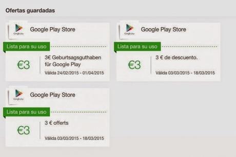 PayPal te regala 9 euros para gastar en Google Play PayPal te regala 9 euros para gastar en Google Play