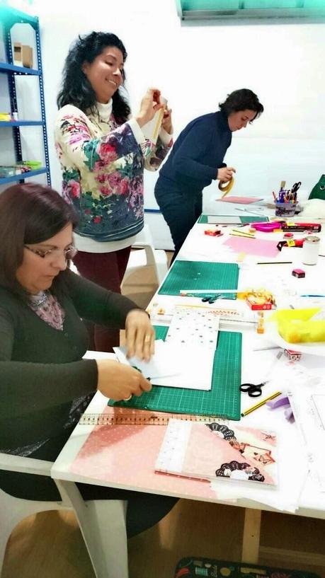 Talleres de Scrapook con NuriBel Purpurin