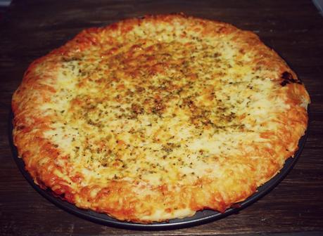 PIZZA CUATRO QUESOS CON MOZZARELA