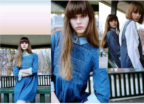 10 maneras llevar un vestido vaquero