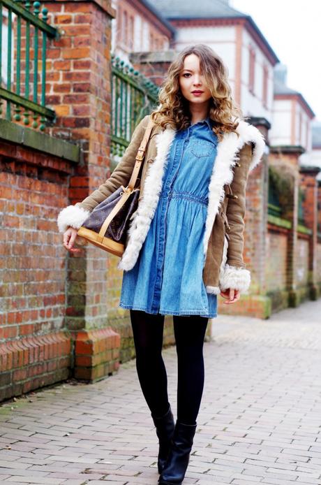 10 maneras llevar un vestido vaquero