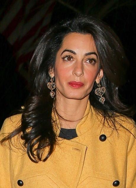 Amal Clooney pendientes Dolce & Gabbana