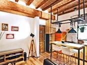 Apartamento Barcelona diseñado objetos reciclados.