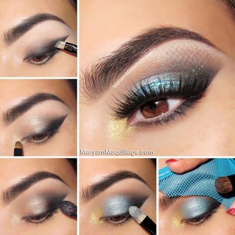 7 maquillajes de ojos paso a paso para cada día de la semana - Paperblog