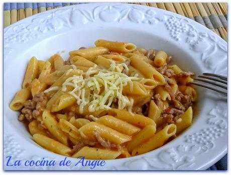 MACARRONES BOLOÑESA EXPRÉS