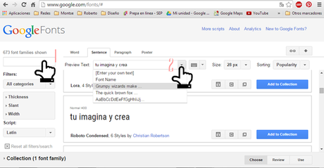 Google fonts ¿Como descargar tipografias?
