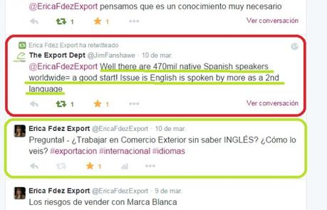 Respuesta de Jim F. a mi pregunta en Twitter. @EricaFdezExport