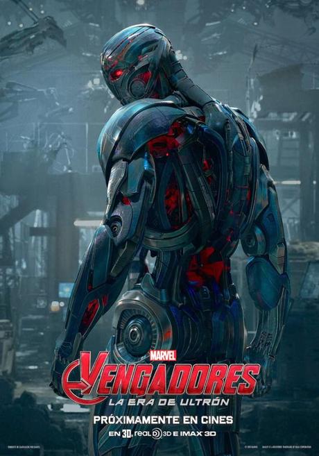 ULTRÓN EN EL NUEVO PÓSTER PROMOCIONAL DE “VENGADORES: LA ERA DE ULTRÓN”