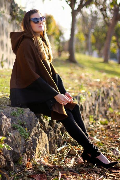 Black and Brown Cape