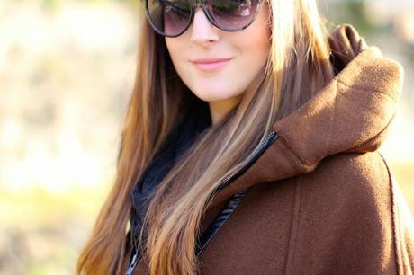 Black and Brown Cape