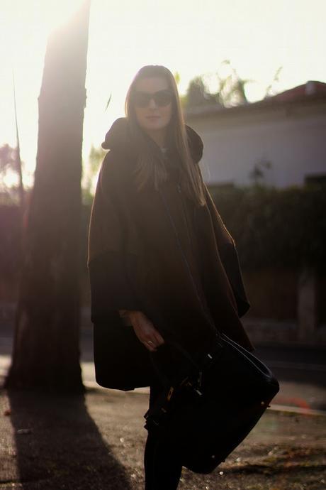 Black and Brown Cape
