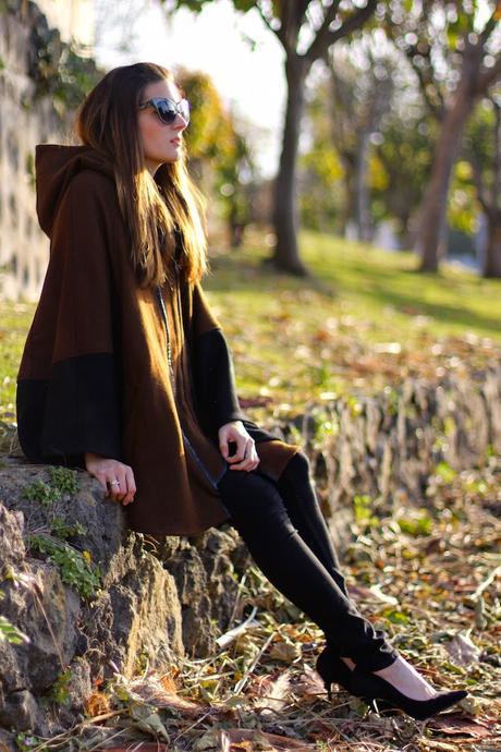 Black and Brown Cape