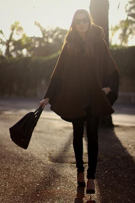 Black and Brown Cape