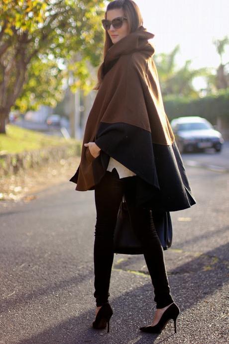 Black and Brown Cape