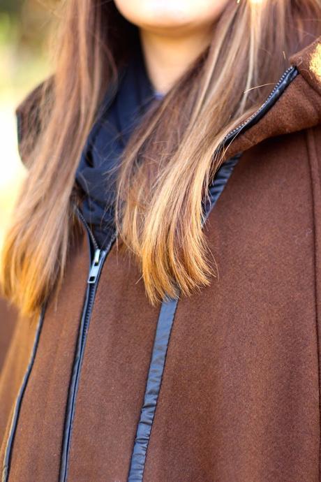 Black and Brown Cape