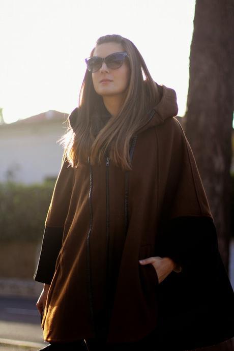 Black and Brown Cape
