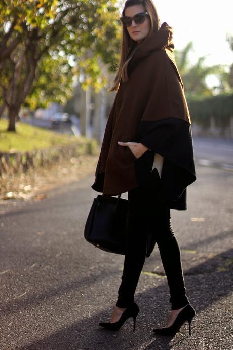 Black and Brown Cape