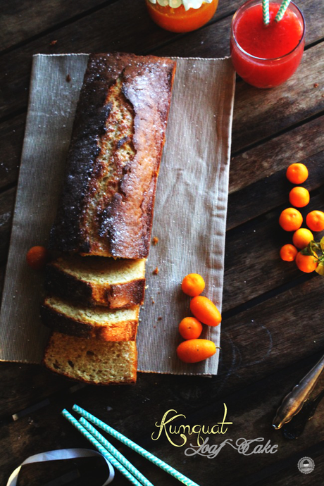 Kumquat Loaf Cake