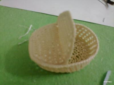 pap cestita crochet...especial comuniones.