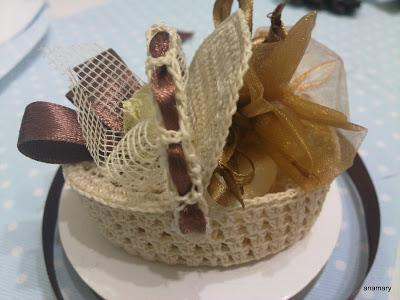 pap cestita crochet...especial comuniones.