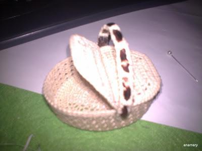 pap cestita crochet...especial comuniones.