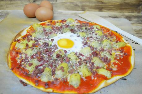 PIZZA ALCACHOFERA