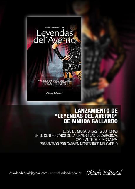 Presentación en Zaragoza de Leyendas del Averno