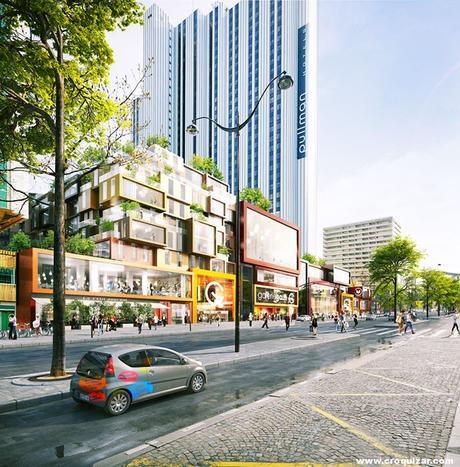 NOT 8 -MVRDV remodelará el bloque Vandamme Nord de Montparnasse-3