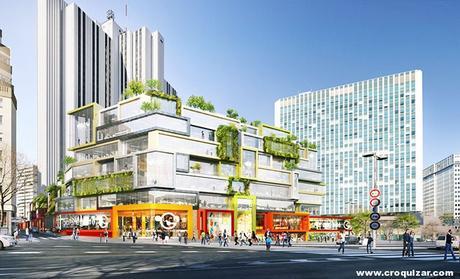 MVRDV remodelará el bloque Vandamme Nord, en el barrio de Montparnasse NOT 8 -MVRDV remodelará el bloque Vandamme Nord de Montparnasse-1