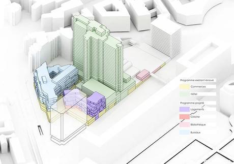 NOT 8 -MVRDV remodelará el bloque Vandamme Nord de Montparnasse-4