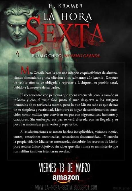 Ya en Pre Venta : La Hora Sexta de H. Kramer. Ya en Pre Venta : La Hora Sexta de H. Kramer.