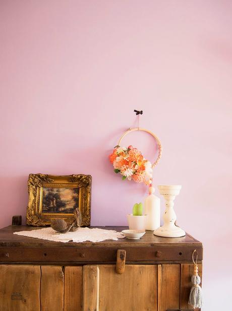 Diariodecospring, diy corona de flores multiusos