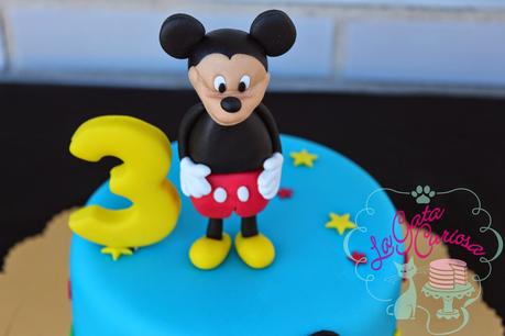 TARTA FONDANT MICKEY PARA ADRIAN