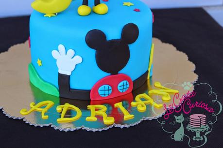 TARTA FONDANT MICKEY PARA ADRIAN