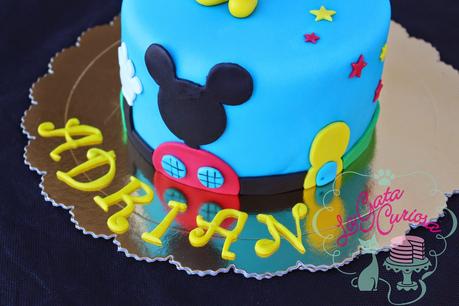 TARTA FONDANT MICKEY PARA ADRIAN
