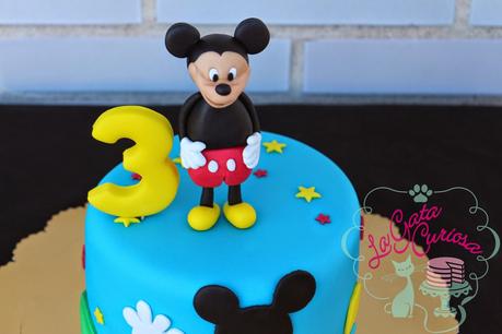 TARTA FONDANT MICKEY PARA ADRIAN