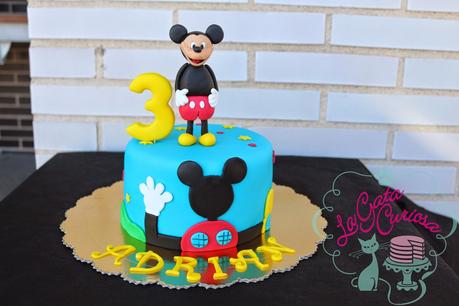 TARTA FONDANT MICKEY PARA ADRIAN