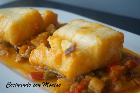 Bacalao con pisto